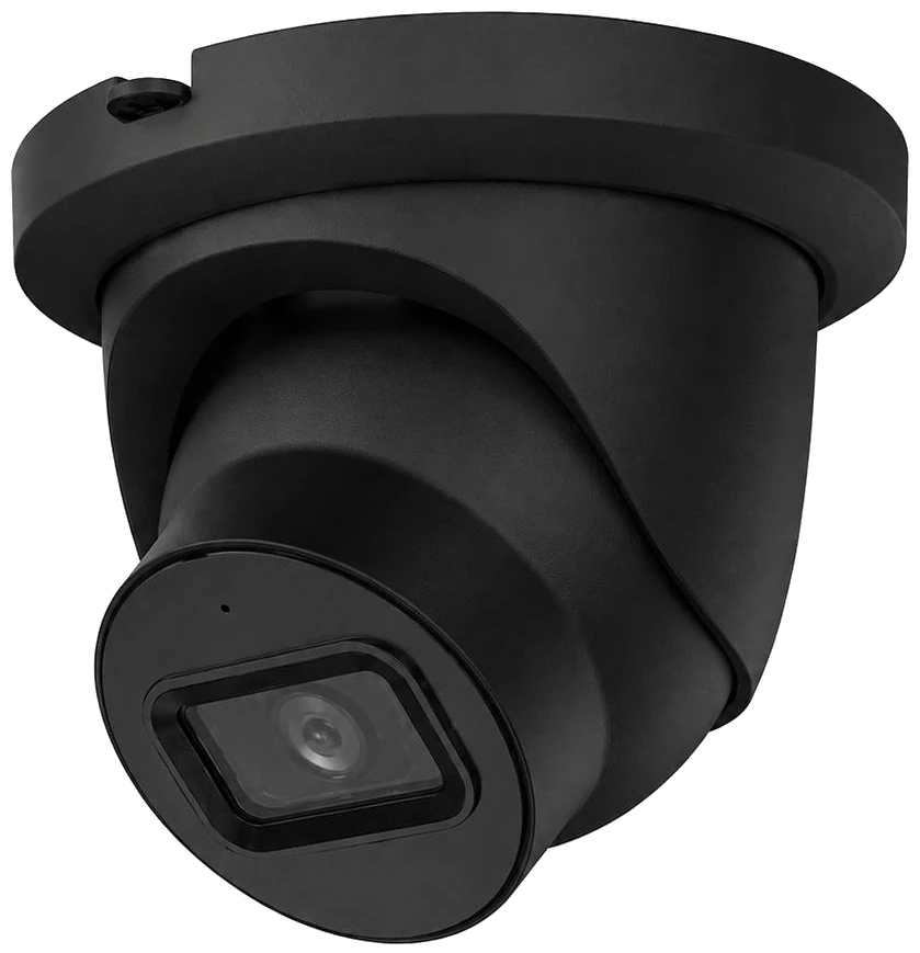The NetPlay court camera — a fixed unit mounted above the glass on the court's own frame